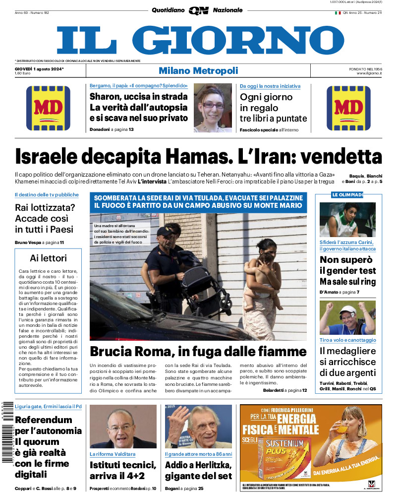 Prima-pagina-il giorno-edizione-di-oggi-20240801